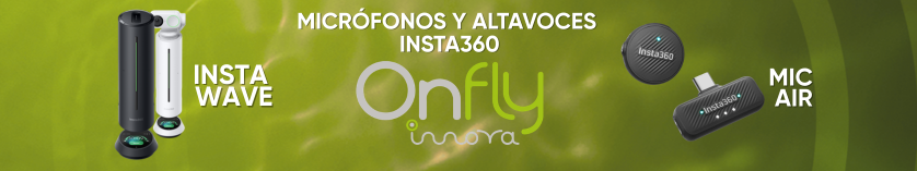 Micrófonos y altavoces Insta360
