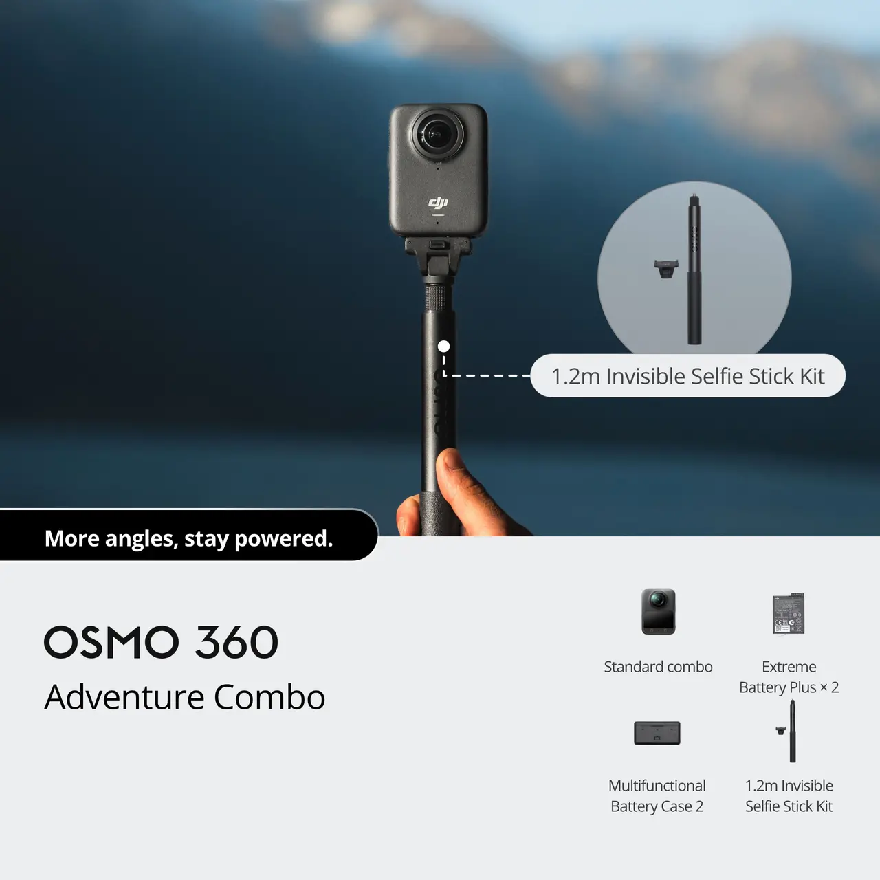 DJI Osmo 360 Adventure Combo