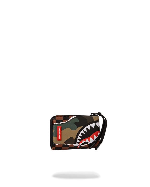 TEAR IT UP CHECK CAMO WALLET