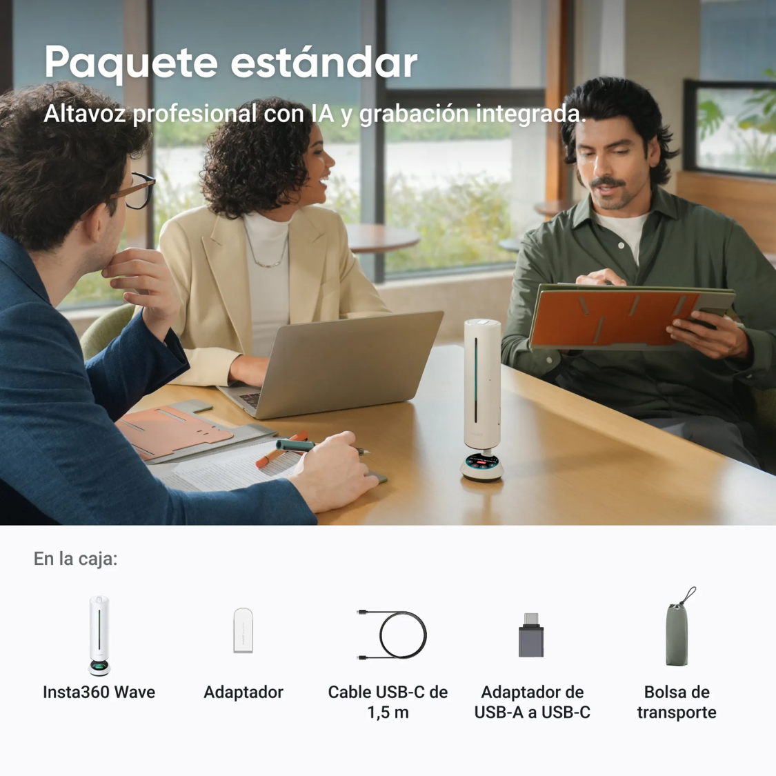 Insta360 Wave Blanco