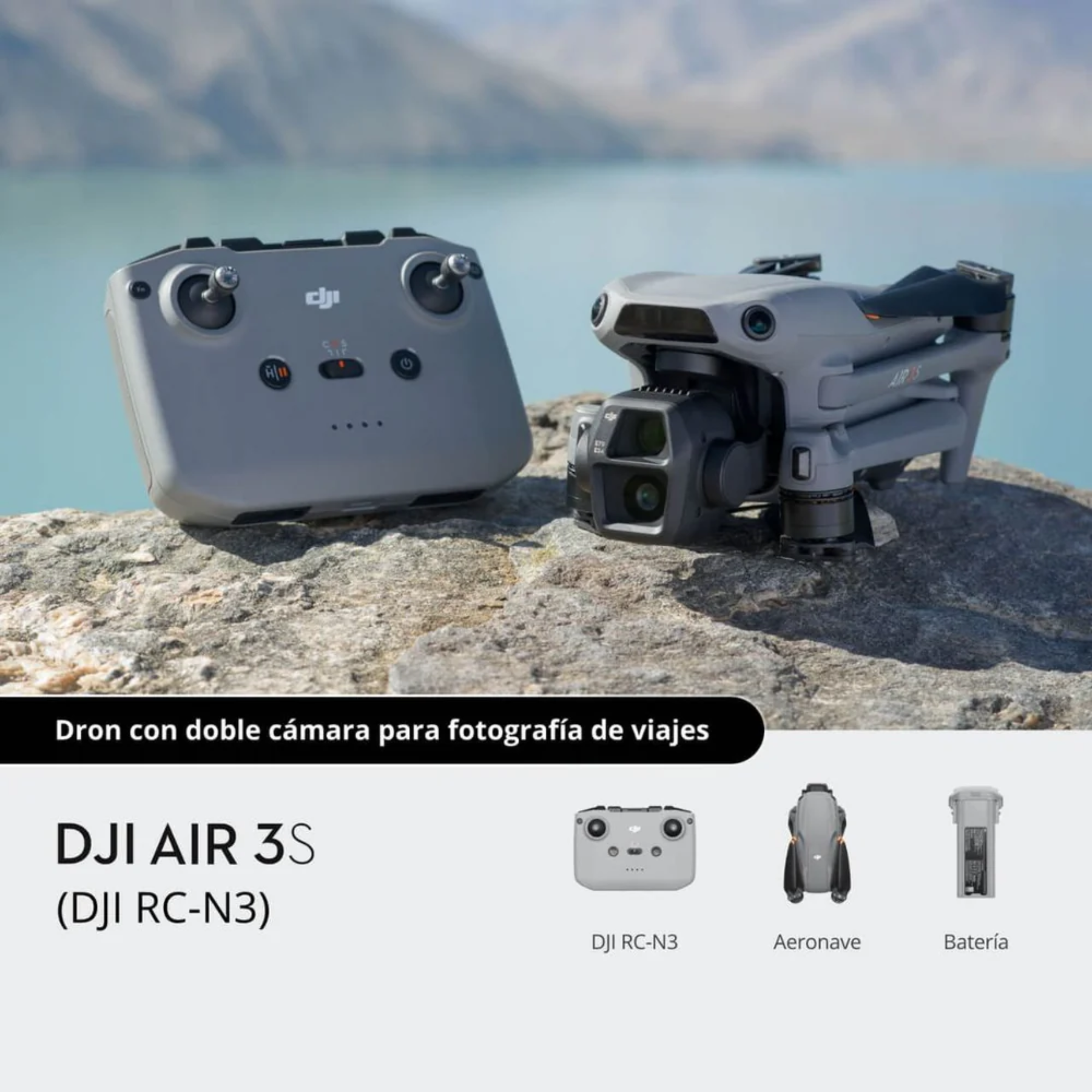 DJI Air 3S Estándar (RC-N3)