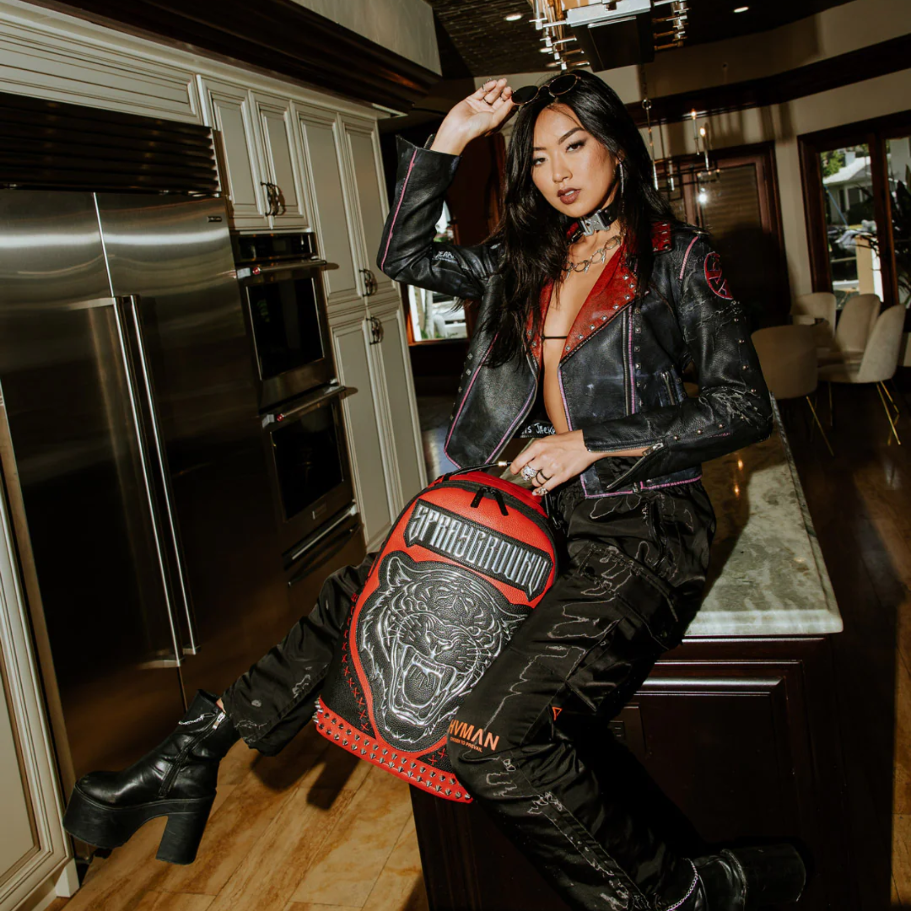 MOCHILA SPRAYGROUND TIGER PUNK