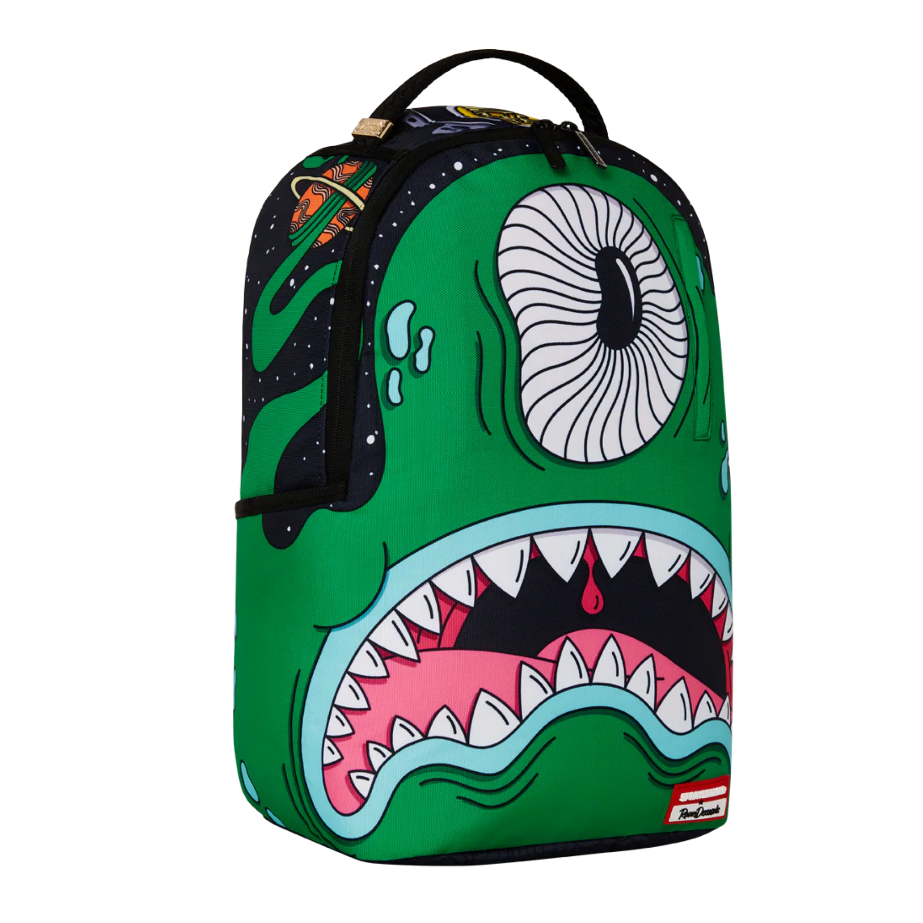 MOCHILA SPRAYGROUND GREEN ALIEN
