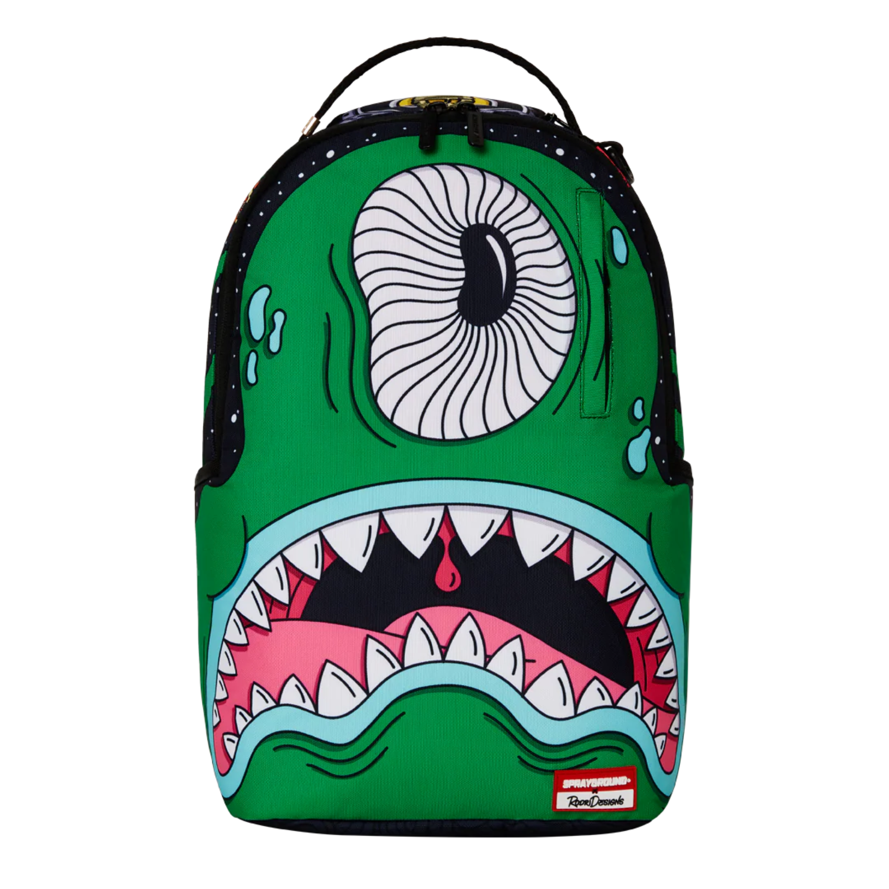 MOCHILA SPRAYGROUND GREEN ALIEN