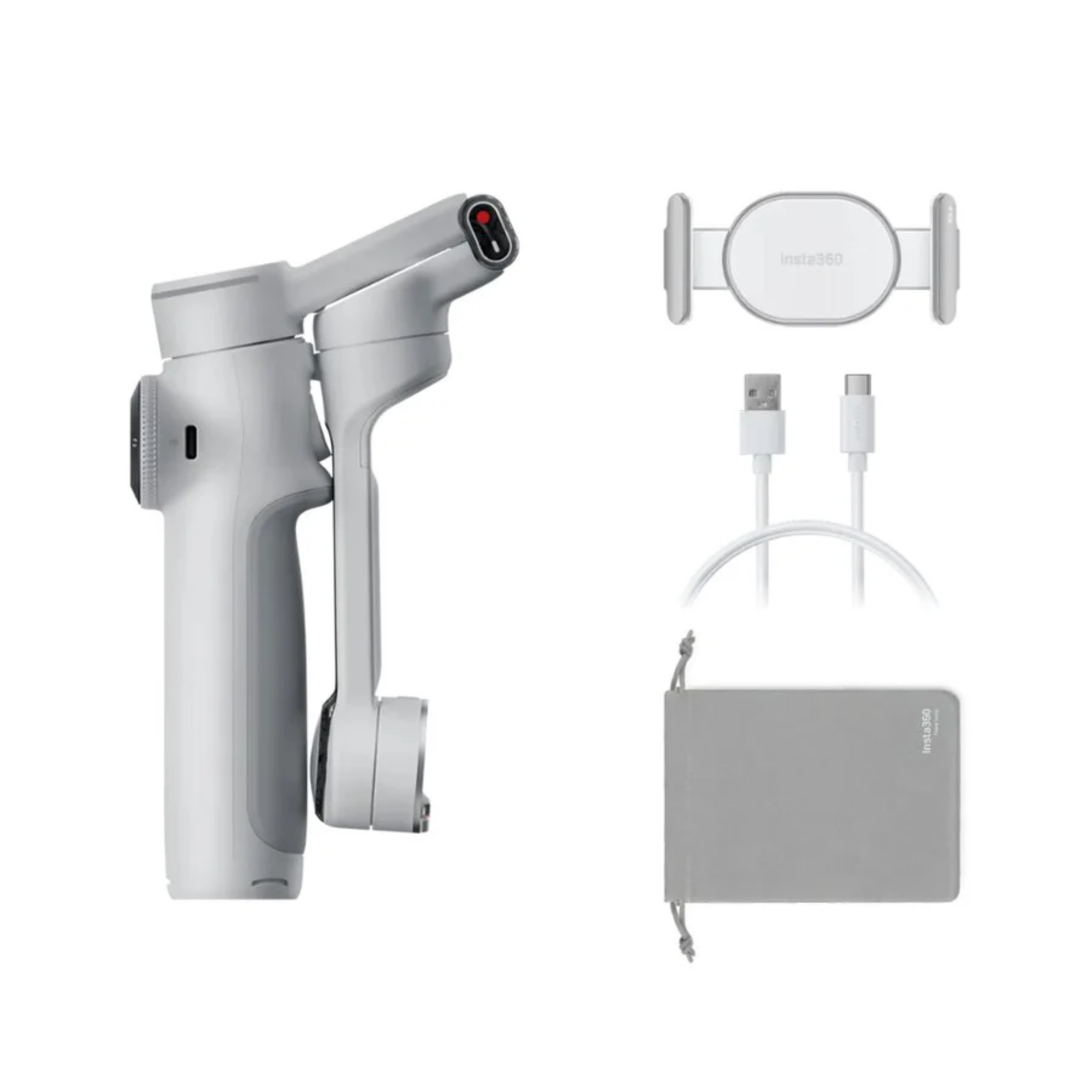 Insta360 Flow 2 Plus Gris