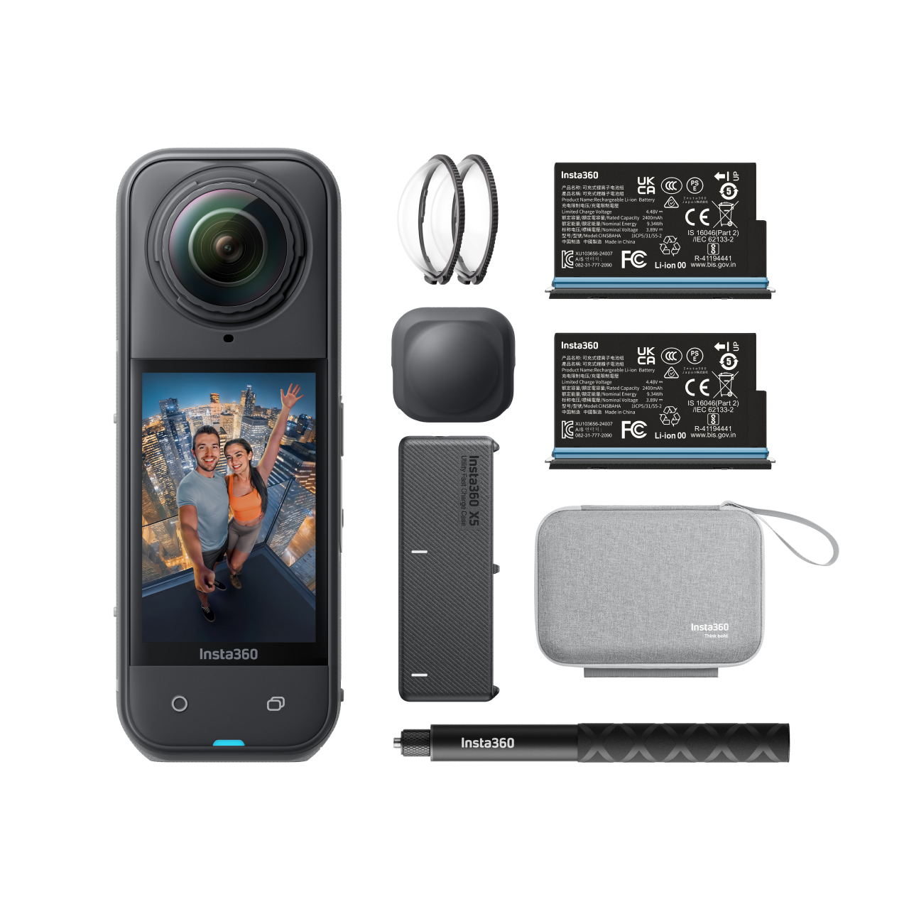 Cámara Insta360 X5 Essentials Bundle