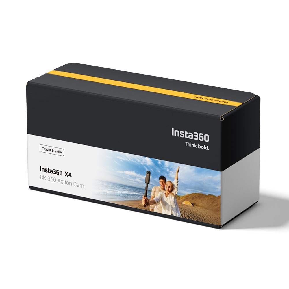 Cámara Insta360 X4 Travel Bundle