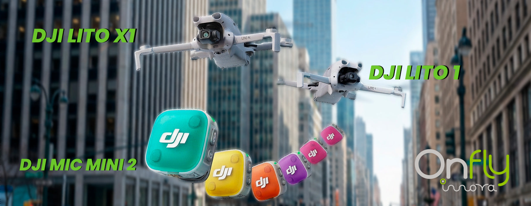 ¡Lanzamiento de DJI Lito X1, Lito 1 y Mic Mini 2!