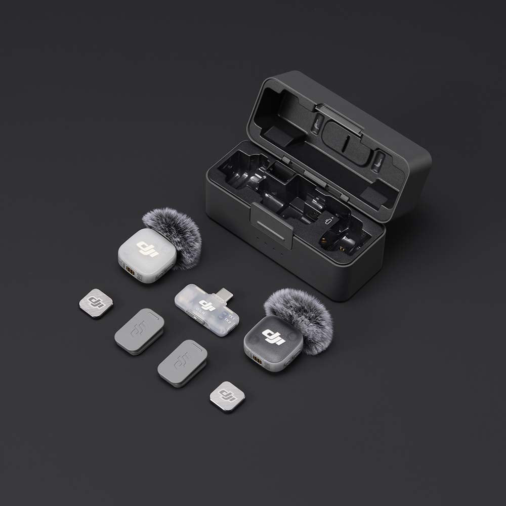 DJI Mic Mini 2 (2TX + 1RX Mobile + Charging Case)