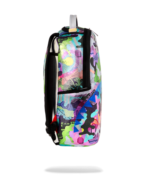 NEON CAMO MONEY DLXSV BACKPACK