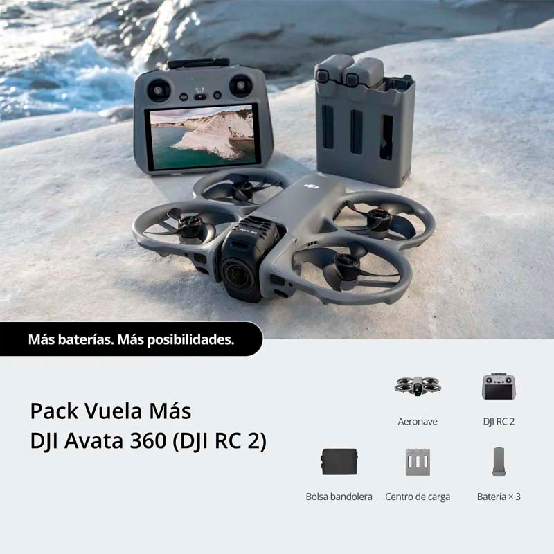 PRE-VENTA DJI Avata 360 Fly More Combo (DJI RC2)