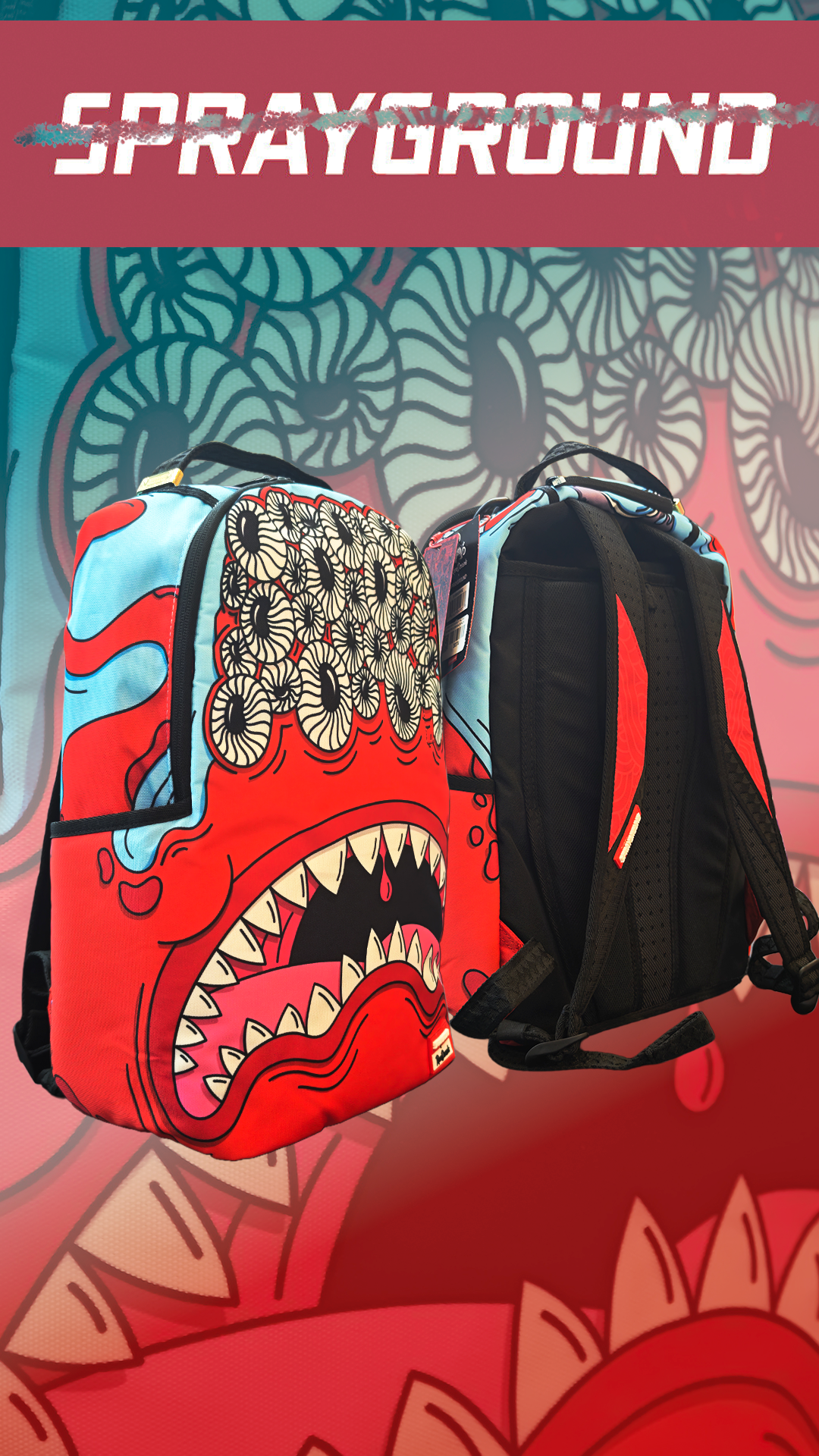 MOCHILA SPRAYGROUND BLINKY SHARK