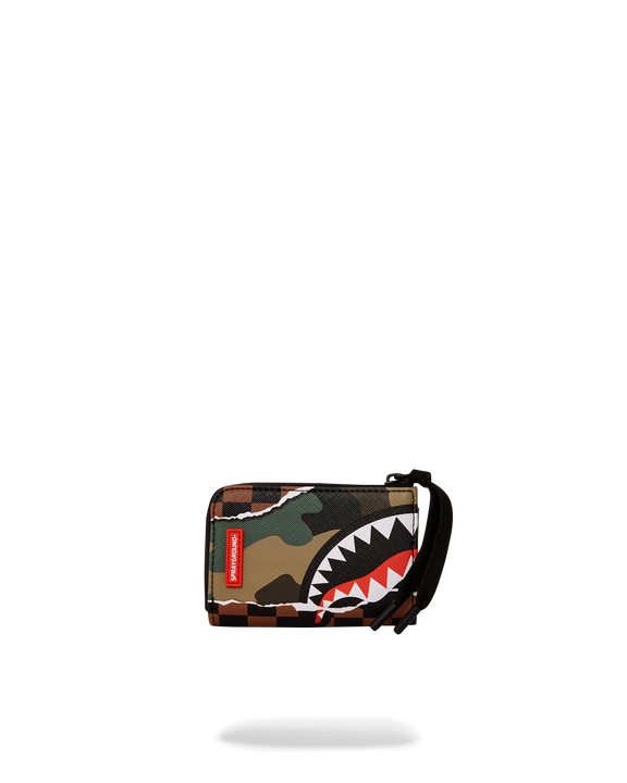 TEAR IT UP CHECK CAMO WALLET