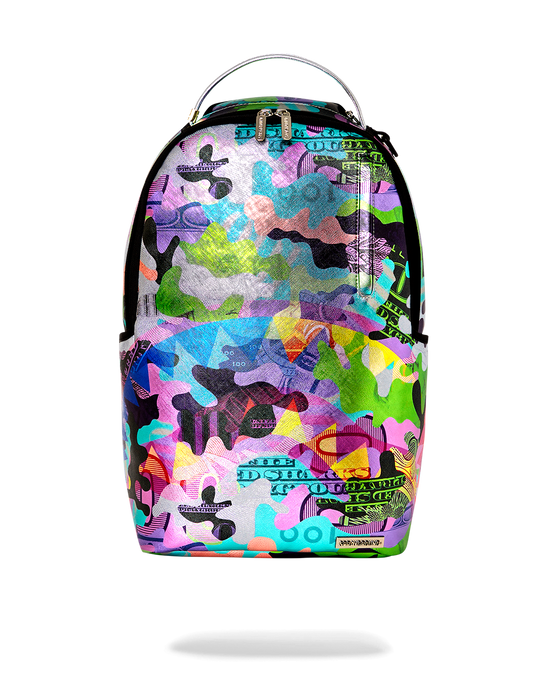 NEON CAMO MONEY DLXSV BACKPACK