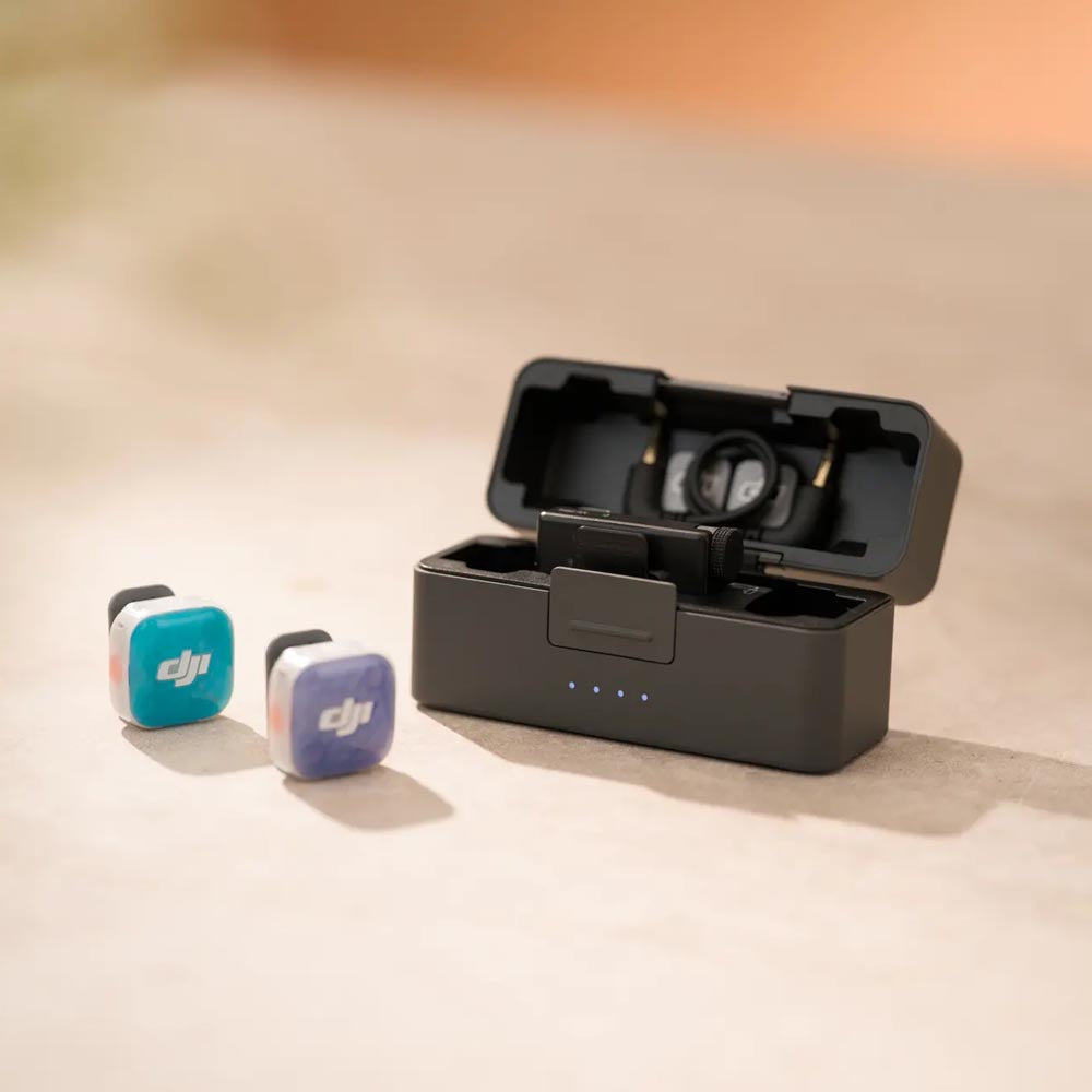 DJI Mic Mini 2S (2 TX + 1 RX + estuche de carga)
