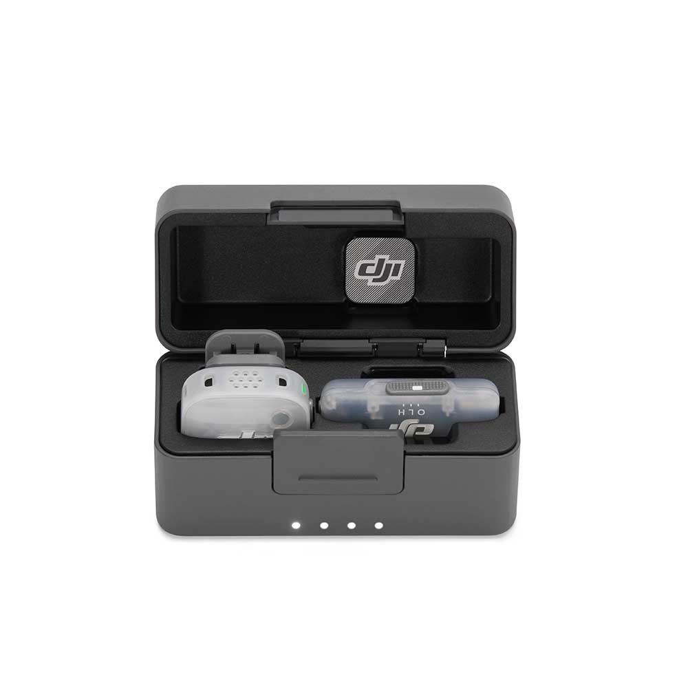DJI Mic Mini 2S (1 TX + 1 RX móvil + estuche de carga)