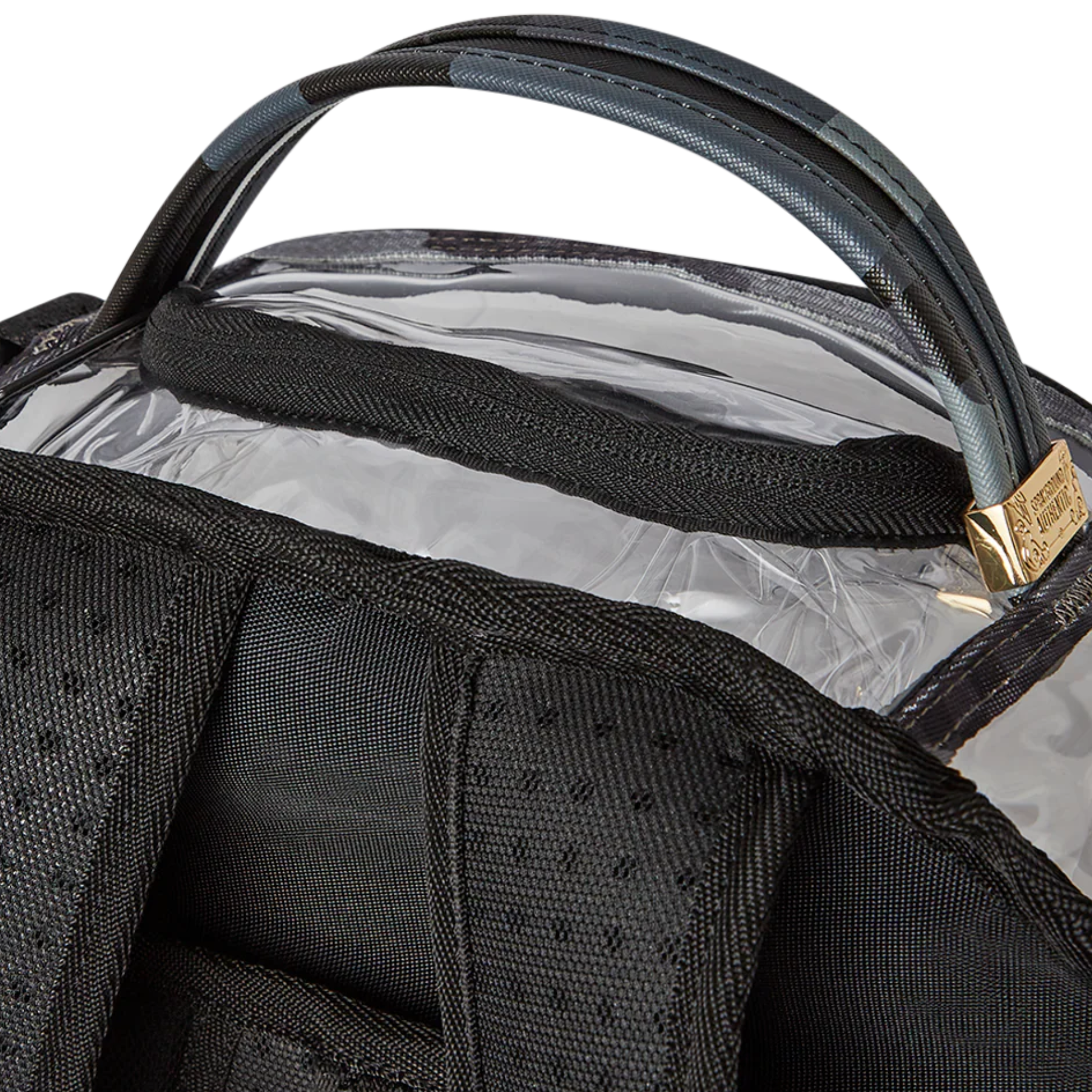 MOCHILA SPRAYGROUND CLEAR AS NIGHT - CLEAR