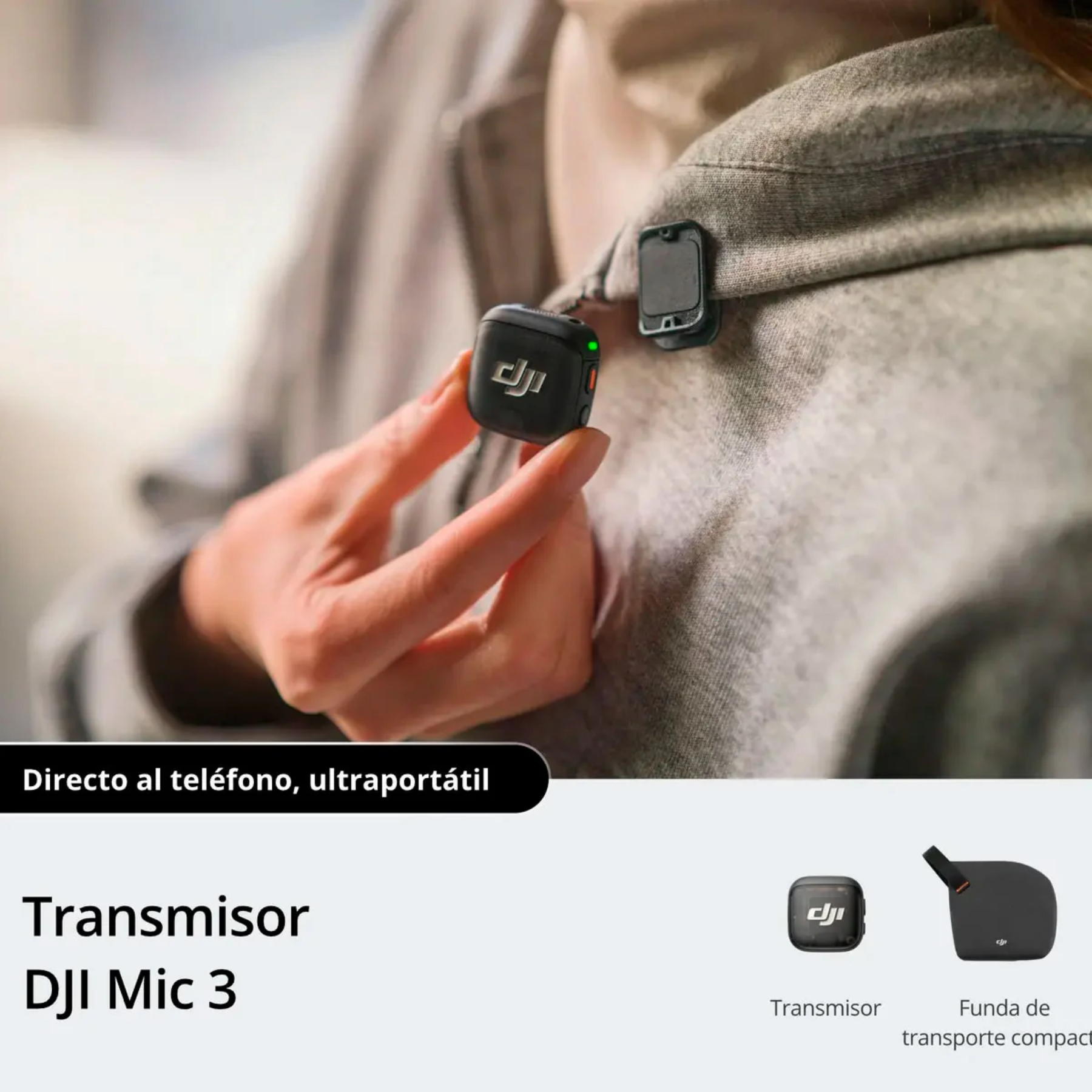 DJI Mic 3 Transmisor