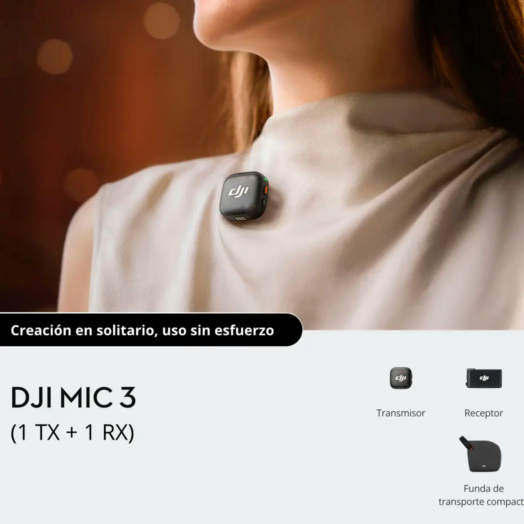 DJI Mic 3 (1 TX + 1 RX)