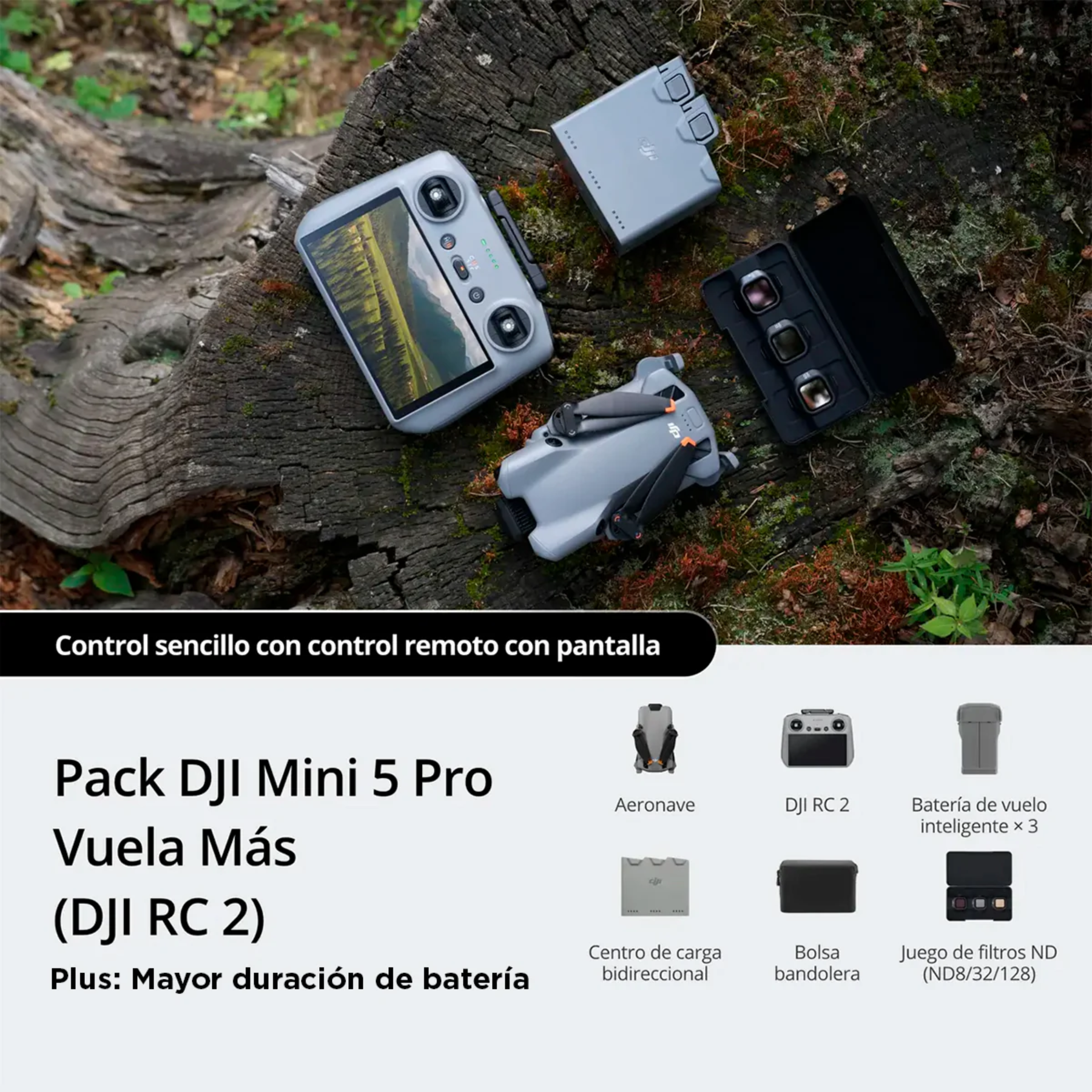 DJI Mini 5 Pro Fly More Combo Plus RC2