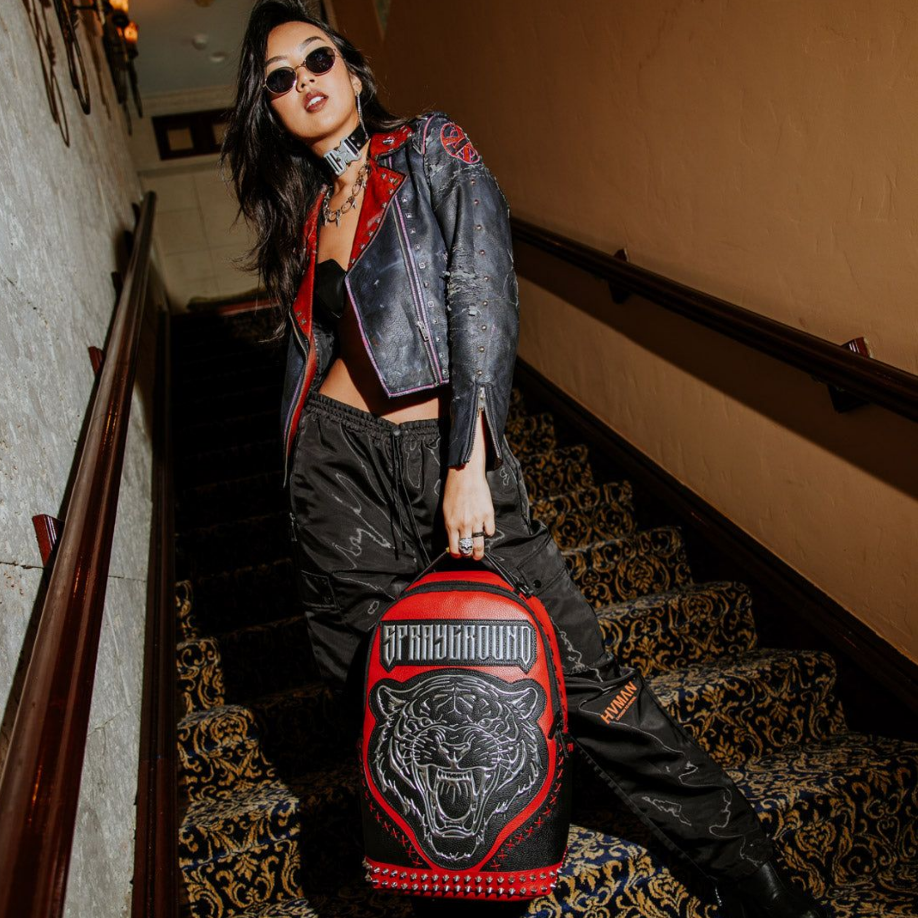 MOCHILA SPRAYGROUND TIGER PUNK