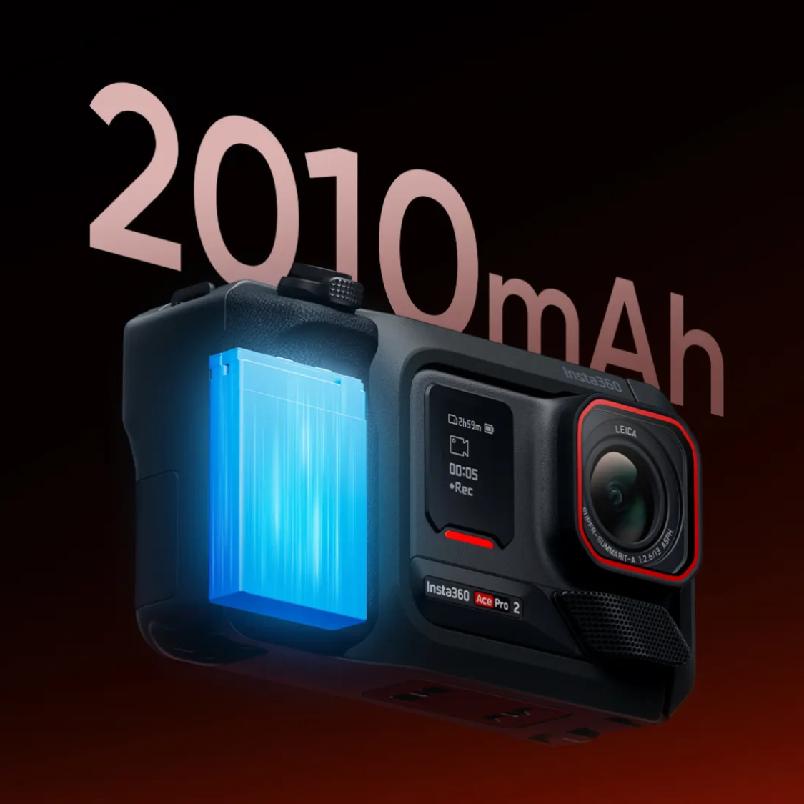 Xplorer Grip Pro Kit Bateria Insta360 Ace Pro 2